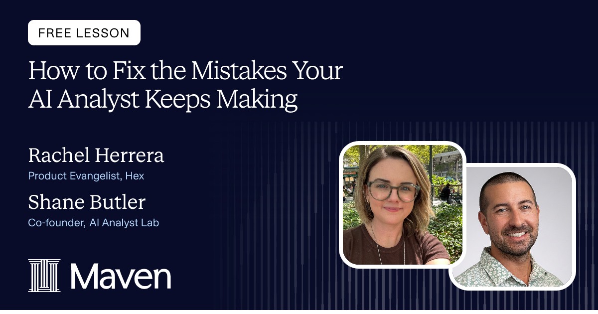 How to Fix the Mistakes Your AI Analyst Keeps Making
